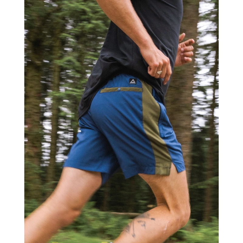 Swift Trail Shorts – Dunkler Denim