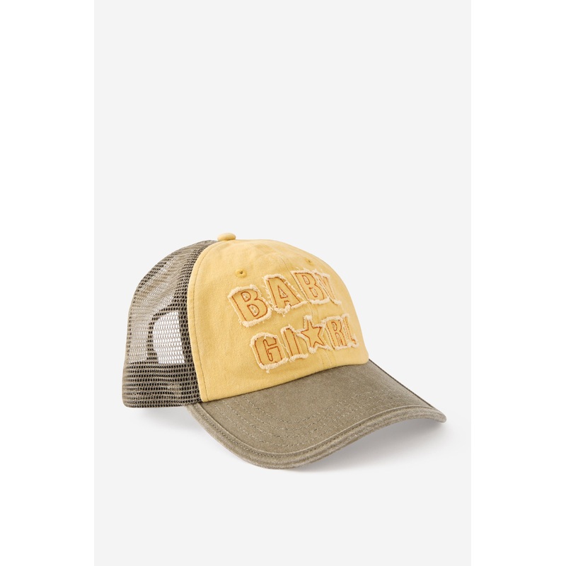 Baby Girl Applique Dad Cap|OS