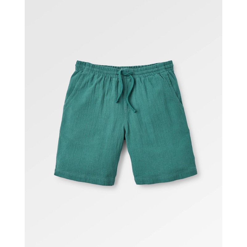 Drifter Shorts aus Baumwoll-Leinen-Mix  Deep Ocean