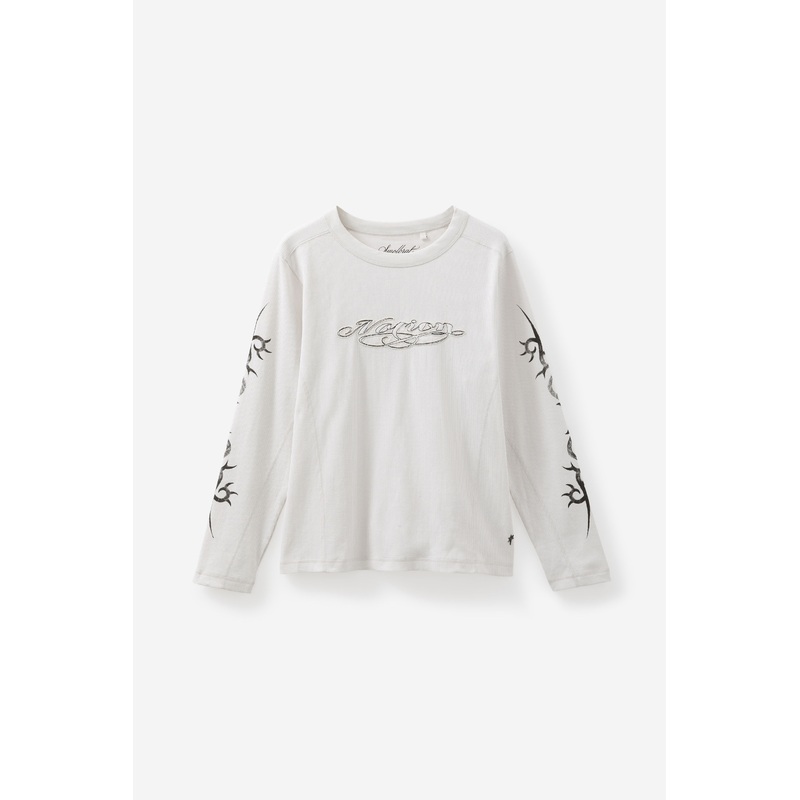 Notion X Smolbrat Shruken Long Sleeve Tshirt