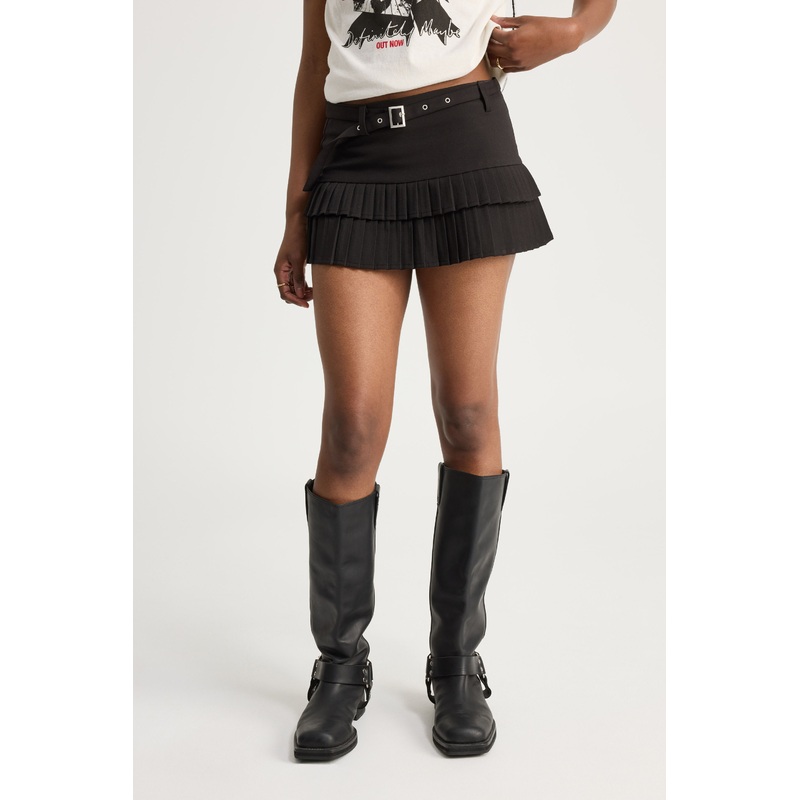 Romy Double Pleated Skirt|4|6|8|10|12|14