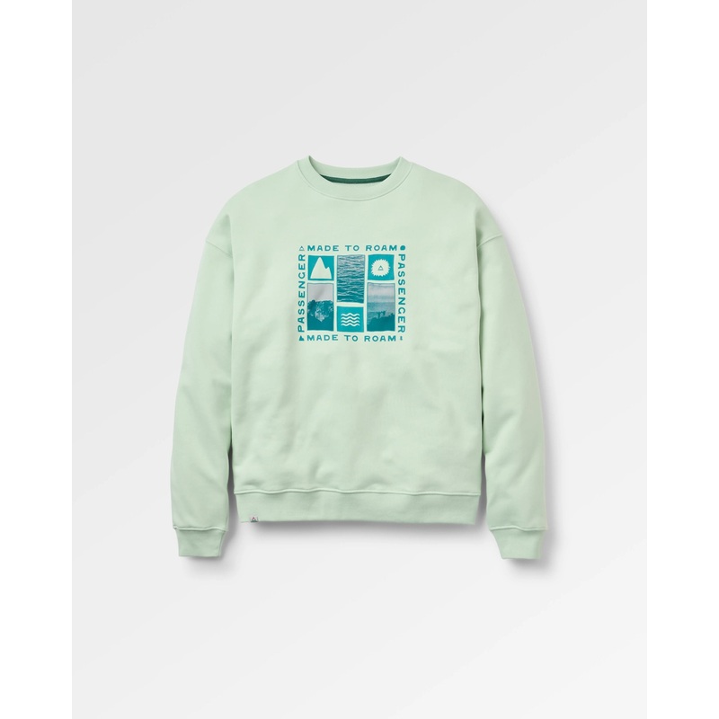 Snapshot Bio-Baumwoll Sweatshirt – Grnmint