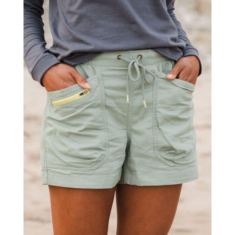 Basswood Bio-Baumwoll Shorts – Pistazie