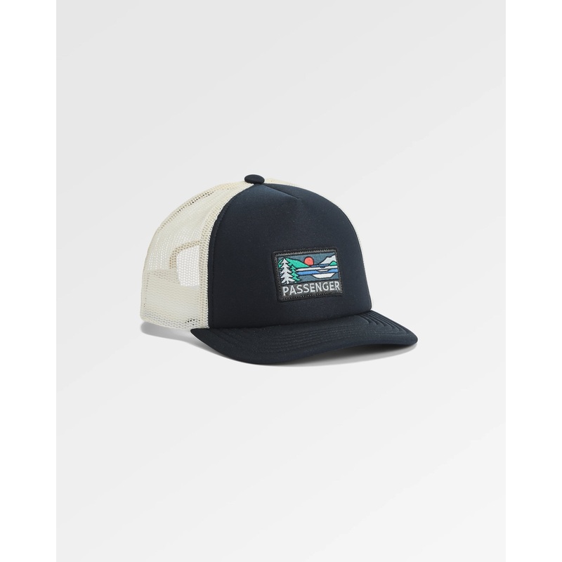 Roamer Snapback Trucker Kappe – Schwarz