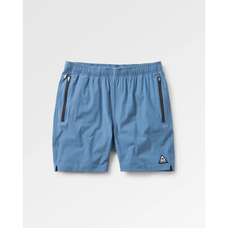 Traveller Bio Allzweck-Shorts – Steinblau