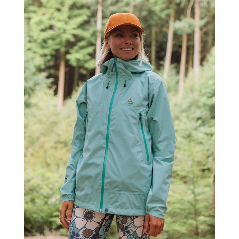 Trailscape Lite Damen Wasserdichte Jacke – Aqua