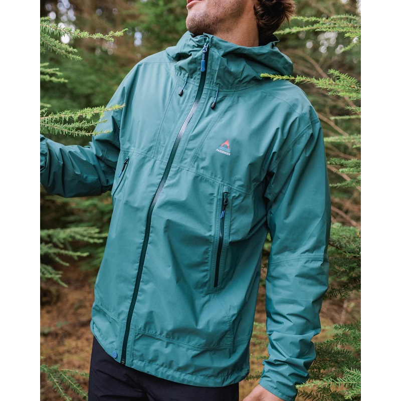 Trailscape Lite Herren Recycelte Wasserdichte Jacke – Tiefes Meer