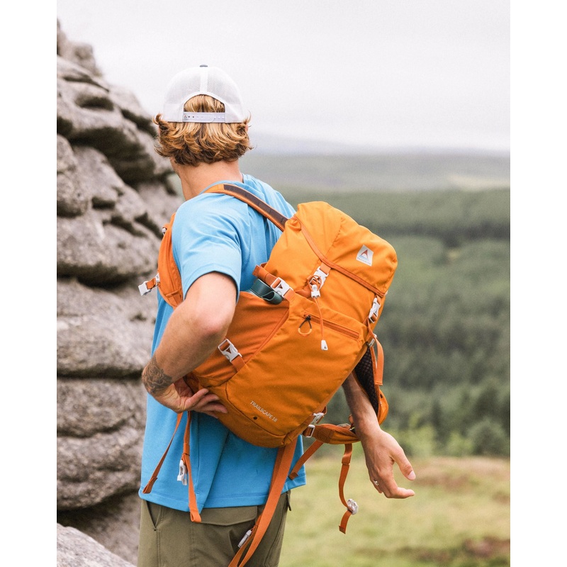 Trailscape Recycelter 18L Rucksack – Sonnenaufgang Orange