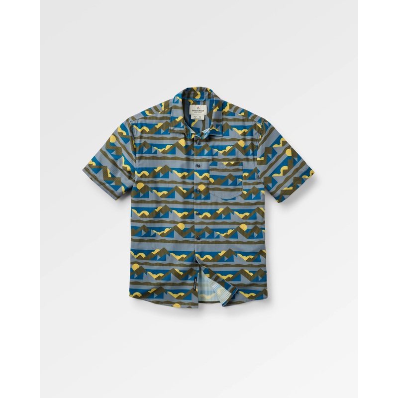 365 Recyceltes Aktiv Shirt – Views Dunkles Oliv