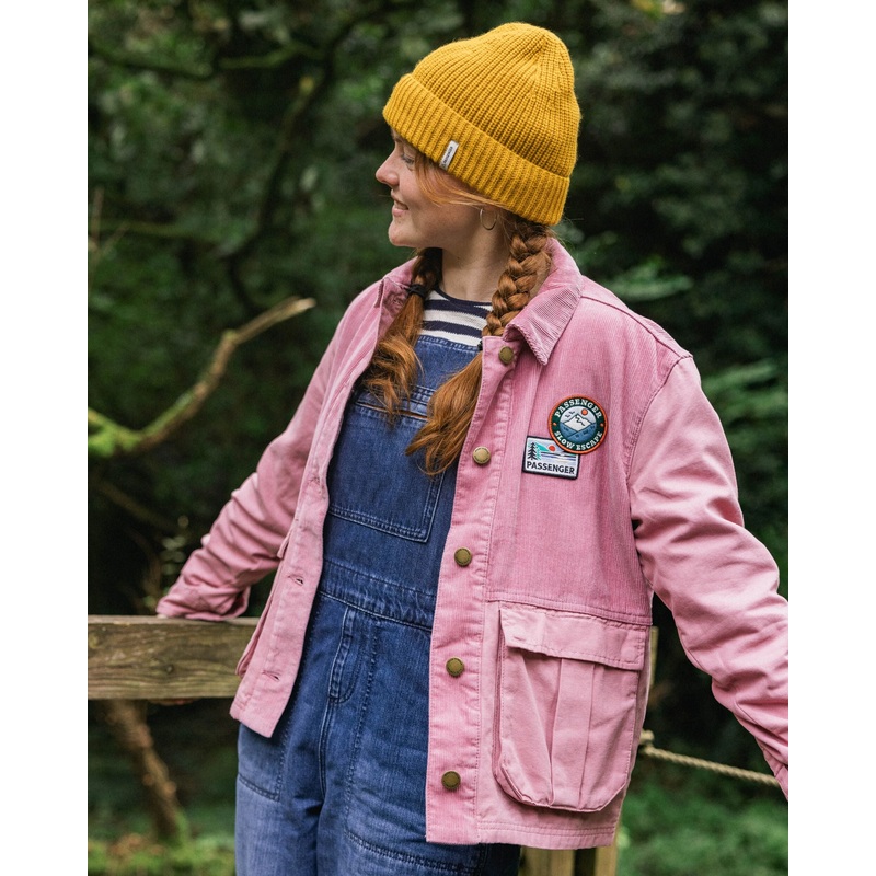 Nomad Corduroy berhemd – Pink Haze