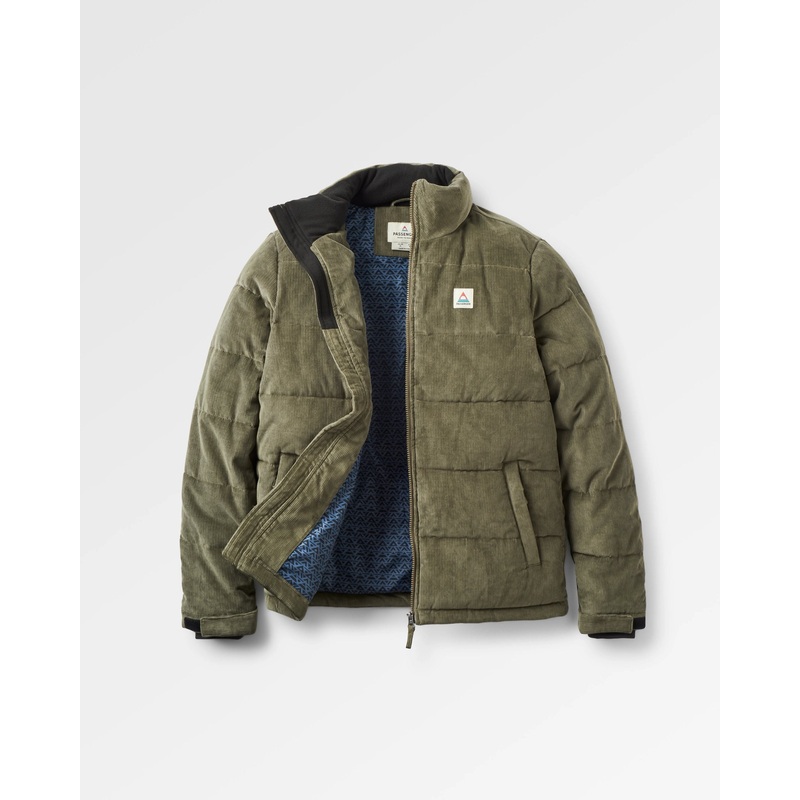 Backcountry Isolierte Cord Jacke – Staubiges Oliv