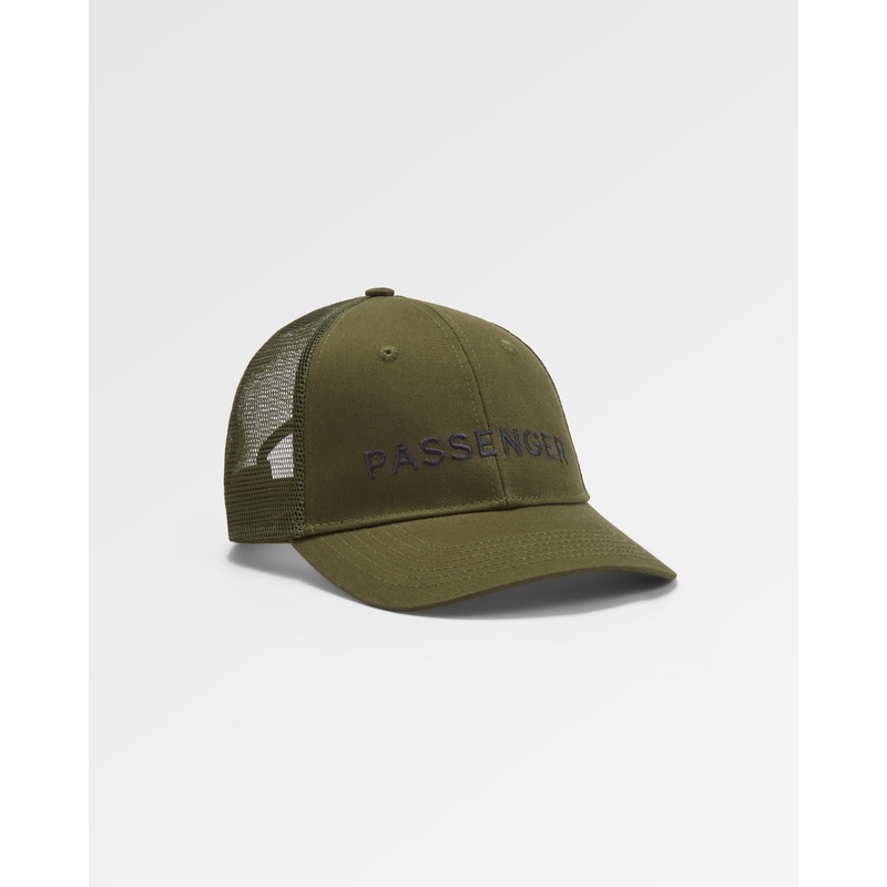 Passenger Bio-Baumwoll Trucker Cap – Khaki