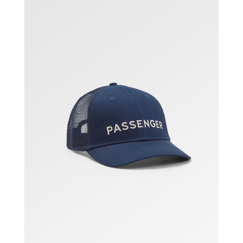 Passenger Bio-Baumwoll Trucker Cap – Tiefes Marineblau