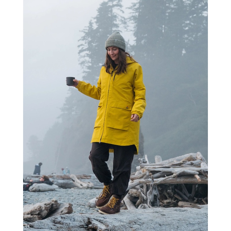 Serein Wasserdichter Parka – Heritage Gelb