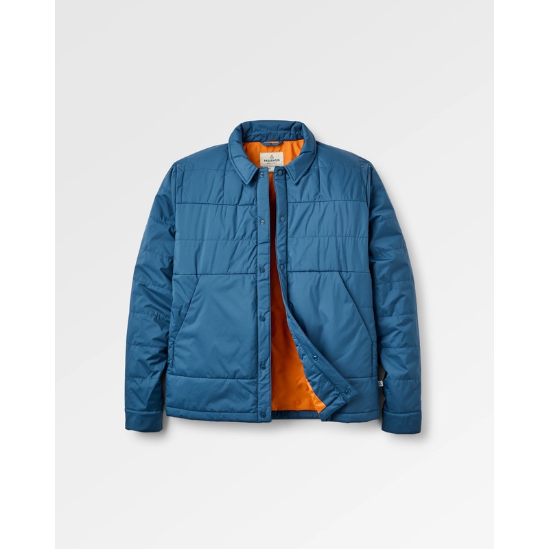 Vanlifer Isoliertes berhemd – Dunkles Denim