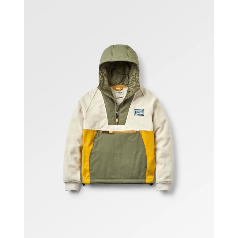 Alexander Recycled Kapuzen-Polar-Fleece – Vintage Wei