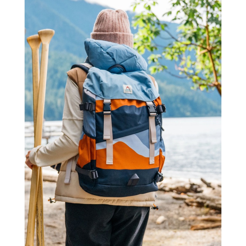 Boondocker Recycelter 26L Rucksack – Weites Verblasstes Denim