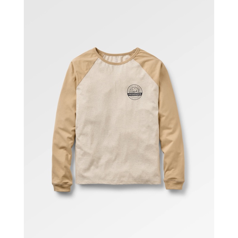 Odyssey Bio-Baumwoll Raglan T-Shirt – Milky Marl