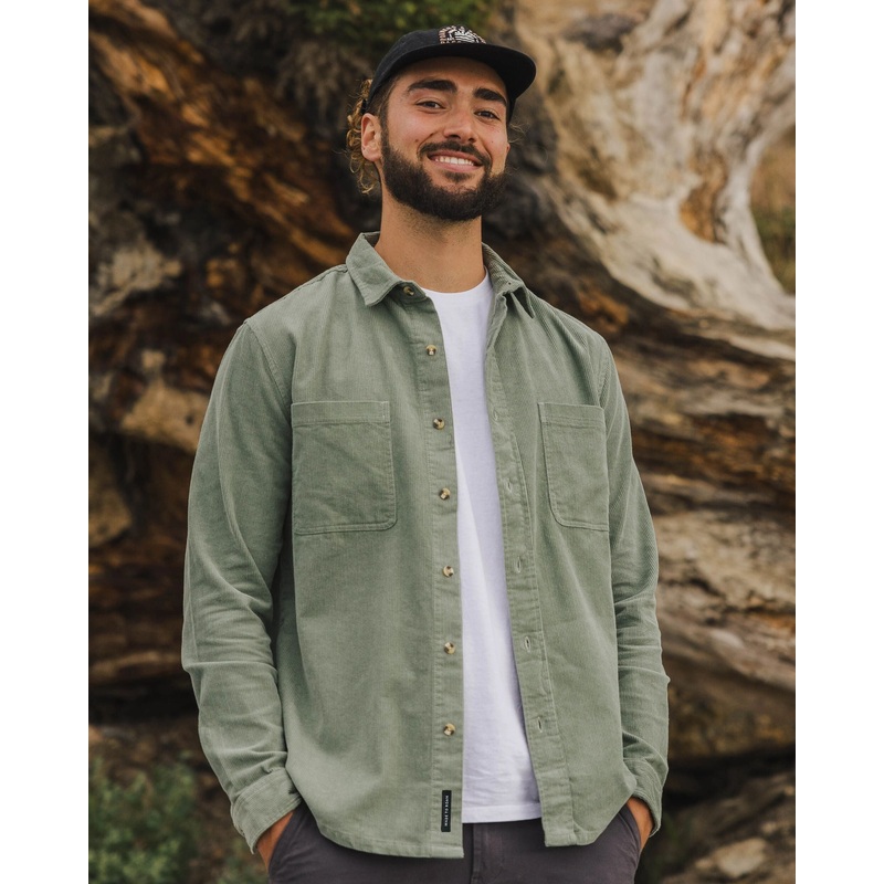 Backcountry Cord Hemd – Pistazie