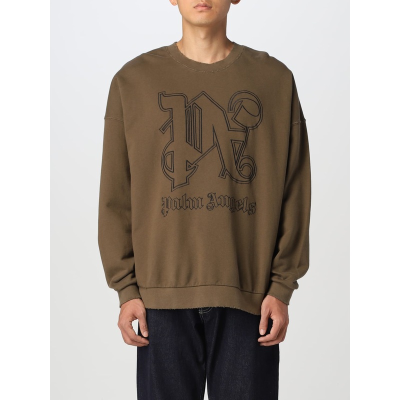 Palm Angels cotton sweatshirt with embroidery