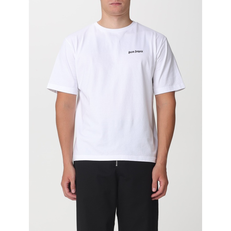 Palm Angels cotton t-shirt with embroidery