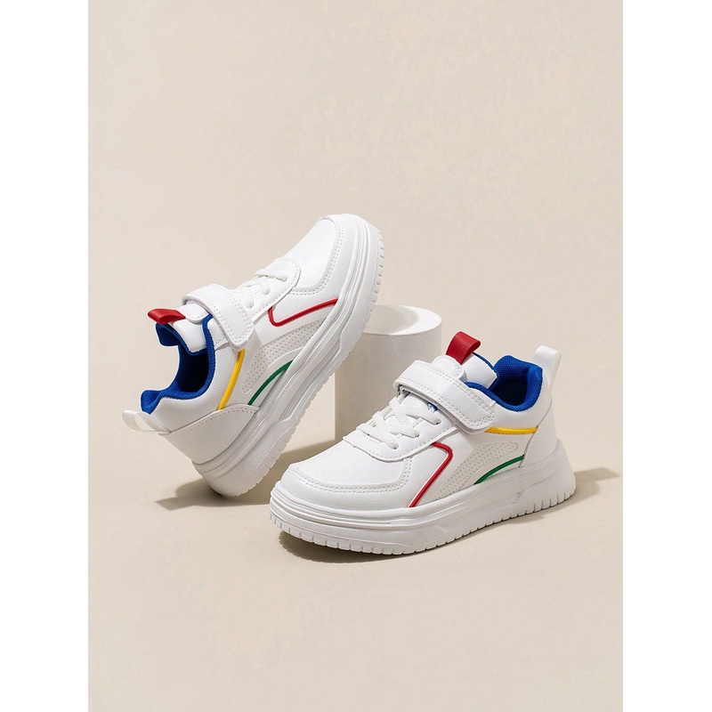 1 Pair Kids Casual Lightweight Canvas Sneakers