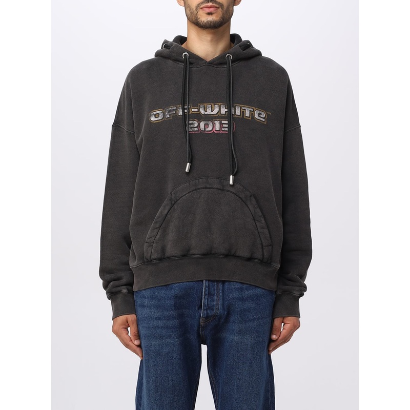 Off-white Digit Bacchus sweatshirt in stretch cotton