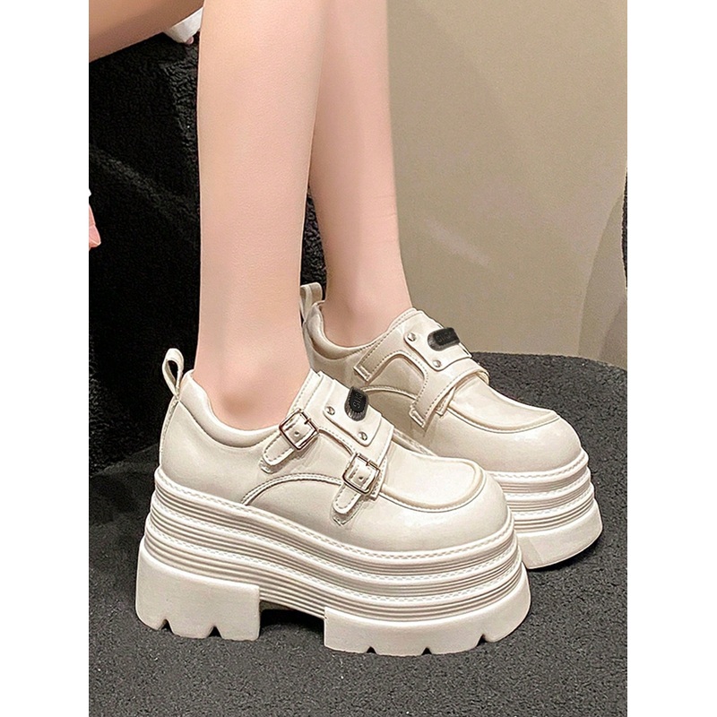 10cm Platform Thick Sole Women’s Oxfords
