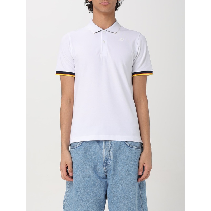 K-way basic cotton polo shirt with mini logo