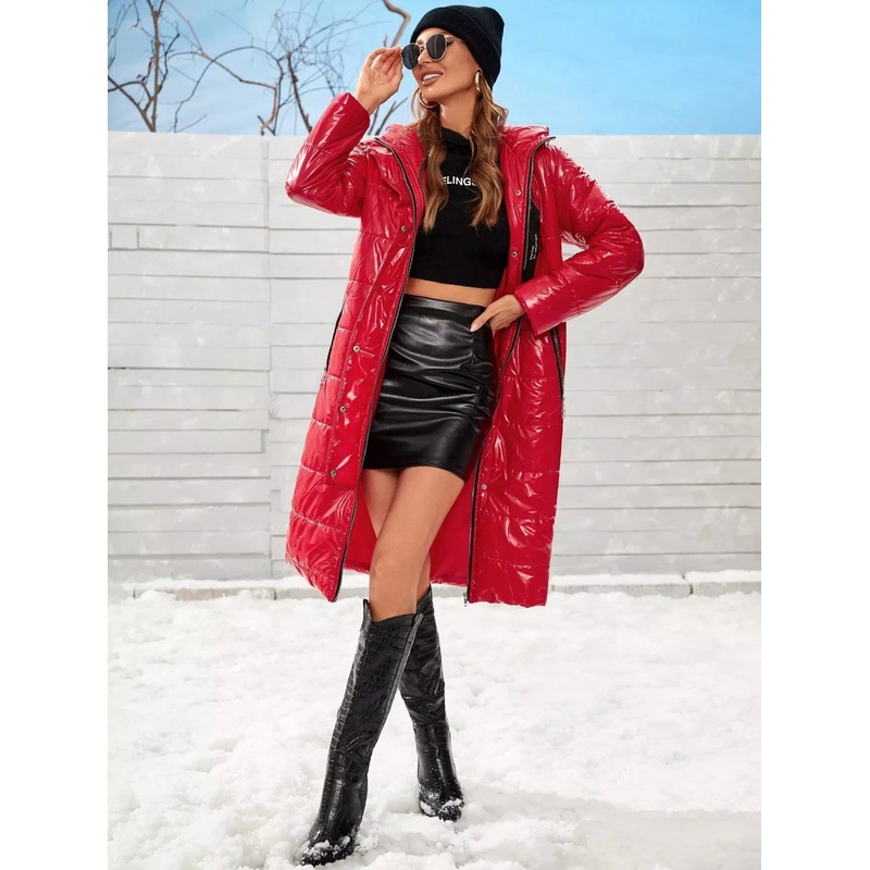 Zip Up Puff Winter Coat|XL