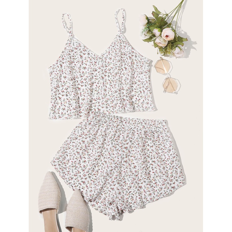 Ditsy Floral Cami PJ Set|M