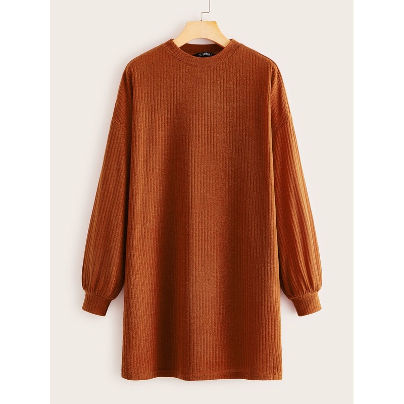 Drop Shoulder Tee Dress|XS|S