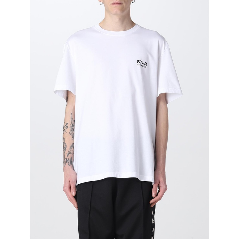 Golden Goose cotton T-shirt with logo