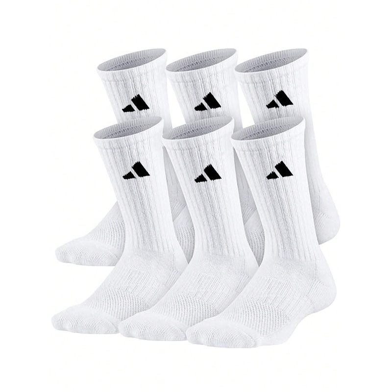 1/5/10/20 Pairs Men’s Black & White Minimalist Diagonal Striped Comfortable Soft Casual Athletic Mid-Calf