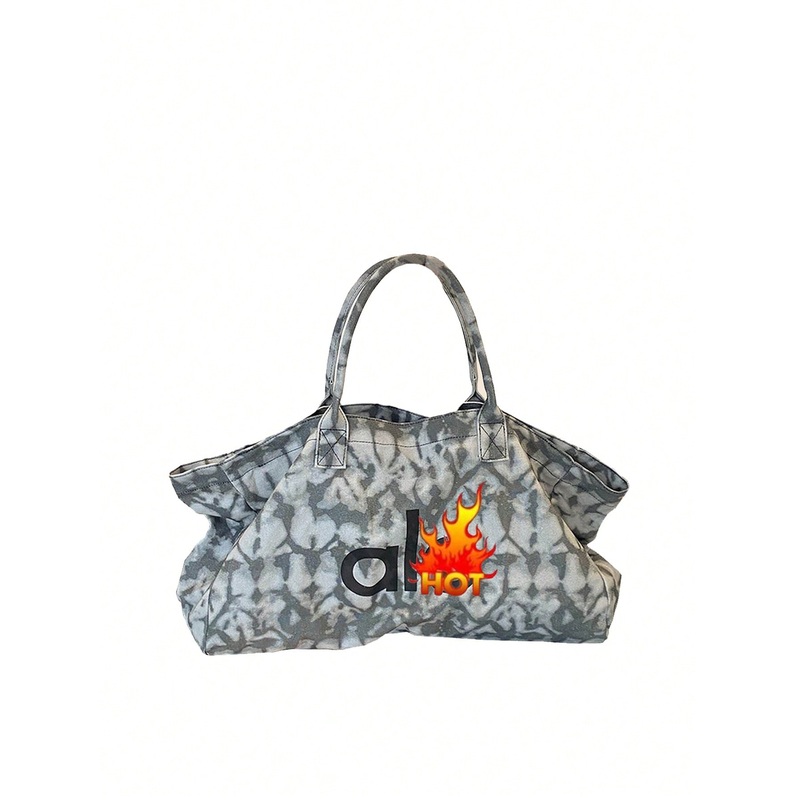 Yoga Mat Handbag, Unisex Canvas Shoulder Bag, Large-Capacity Sports Bag For Sports And Shopping (The