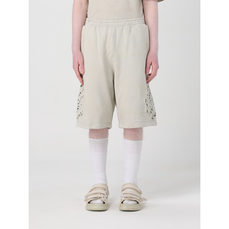 44 Label Group jersey bermuda shorts with logo