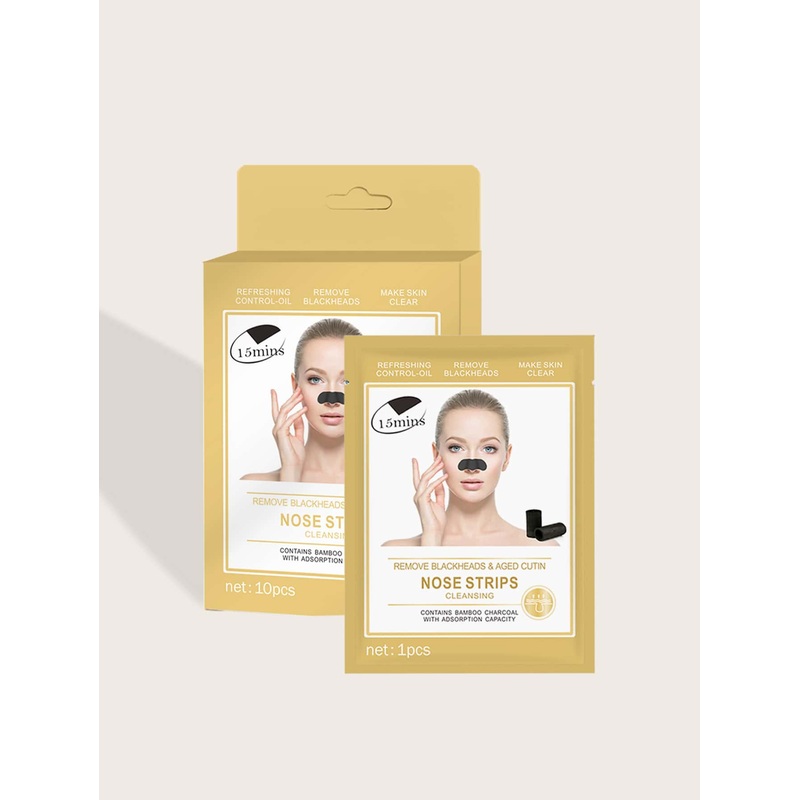 10pcs Remove Blackhead & Aged Cutin Nose Strip