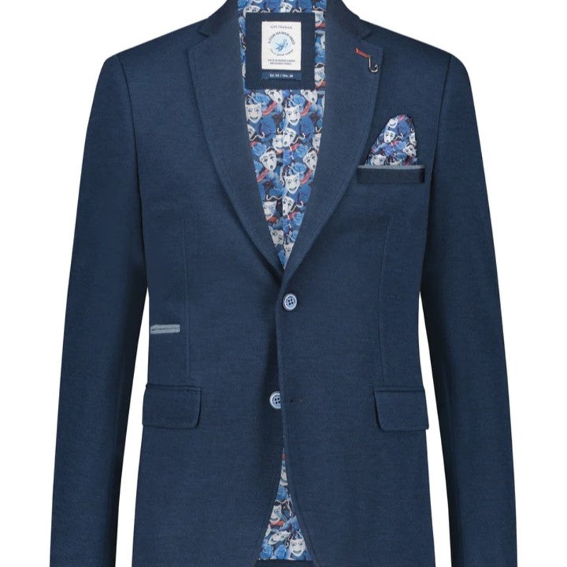 Blazer Pique – Navy