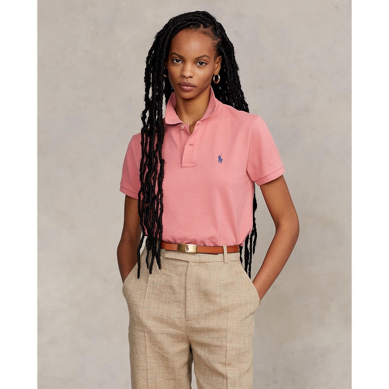 Polo Ralph Lauren – Classic Fit Mesh Polo – Coral