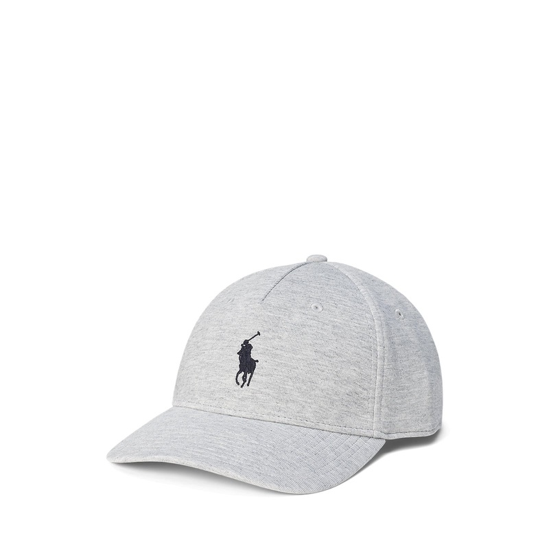 Polo Ralph Lauren – Double-Knit Jacquard Ball Cap – Light Heather