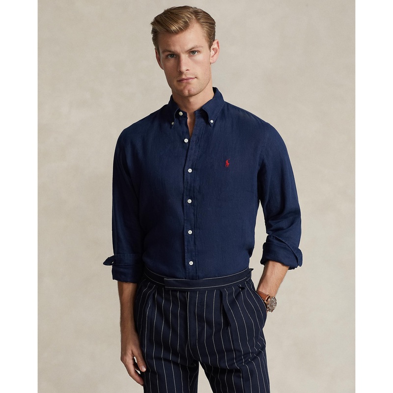 Polo Ralph Lauren – Linen Shirt – Navy