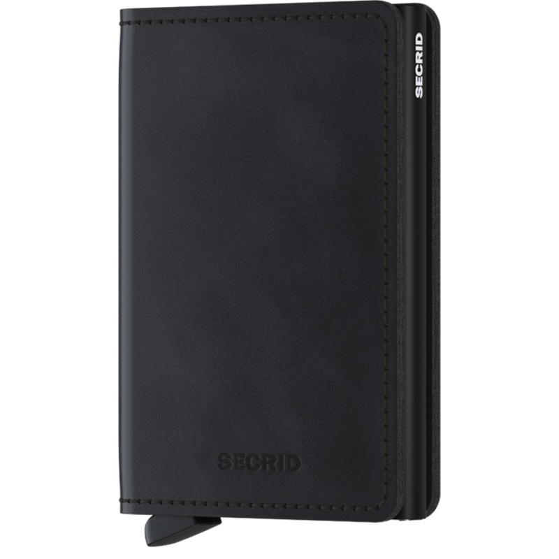 Secrid – RFID Protected Slim Wallet – Vintage – Black