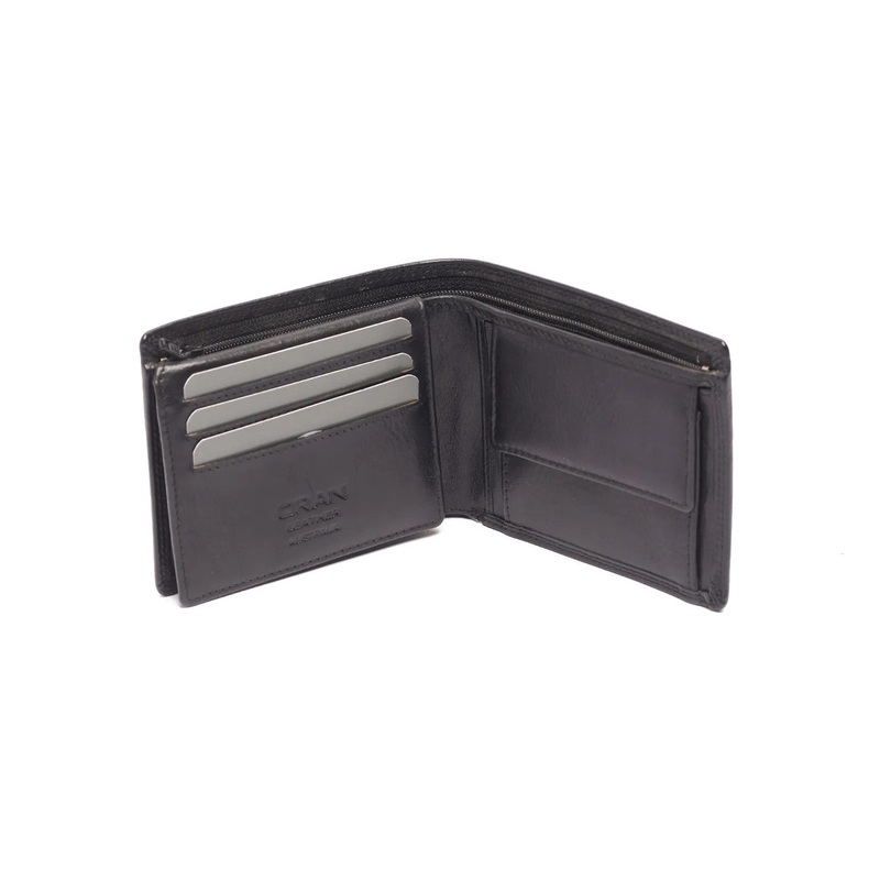 Oran Leather – Hamburg Wallet – Brown | Cognac | Black