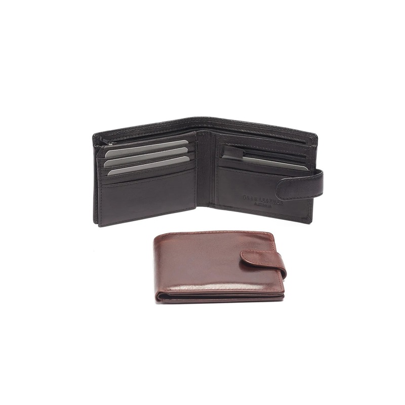 Oran Leather – Sumac Wallet – Brown | Cognac | Black
