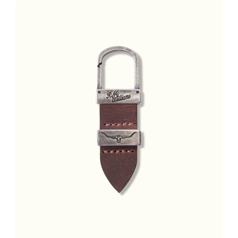 R.M.Williams – Drover Key Fob – Bark