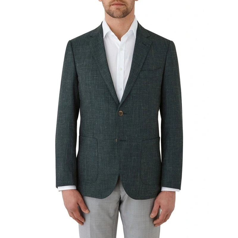 Dom Bagnato – Daniele Merino Wool Sportscoat – Green