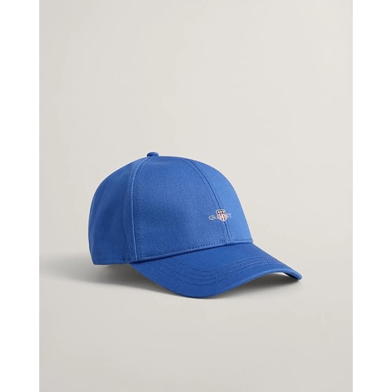 GANT – Shield Cotton Twill Cap – Rich Blue