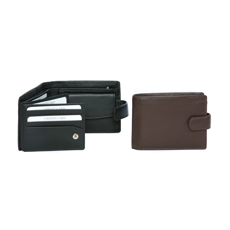 Oran Leather – Con Wallet – Black | Brown