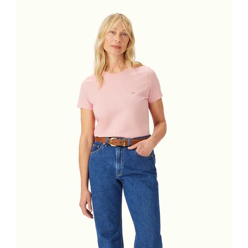 R.M.Williams – Piccadilly T-Shirt – Rose