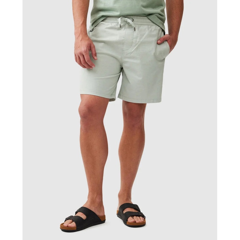 Rodd & Gunn – Gunn 7″ Resort Shorts – Sage – MULTIBUY